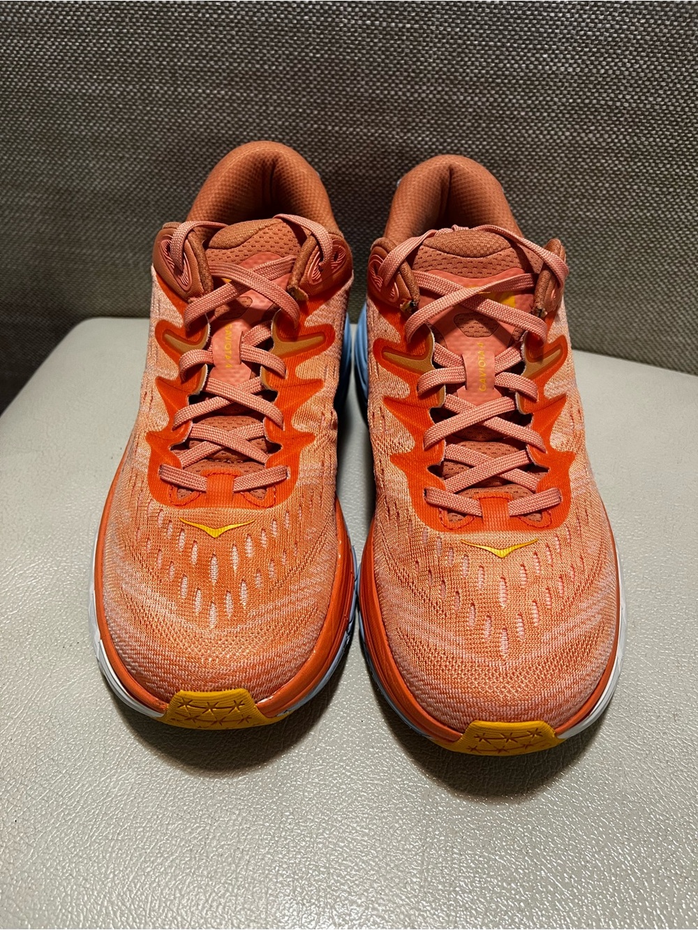Hoka One One Gaviota 4 Coral/peach Running Shoe Women’s Size 8B - Picture 4 of 9